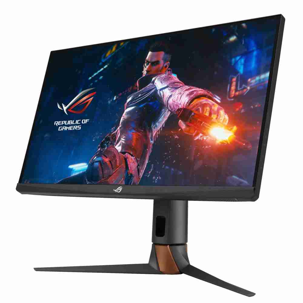 华硕ASUS ROG Swift 360Hz PG27AQN，，，采用传奇国际全新可支持ULMB2技术的高阶电竞显示器，，为电竞玩家打造突破以往的急速游戏体验。。。。（图片来源：ASUS提供）