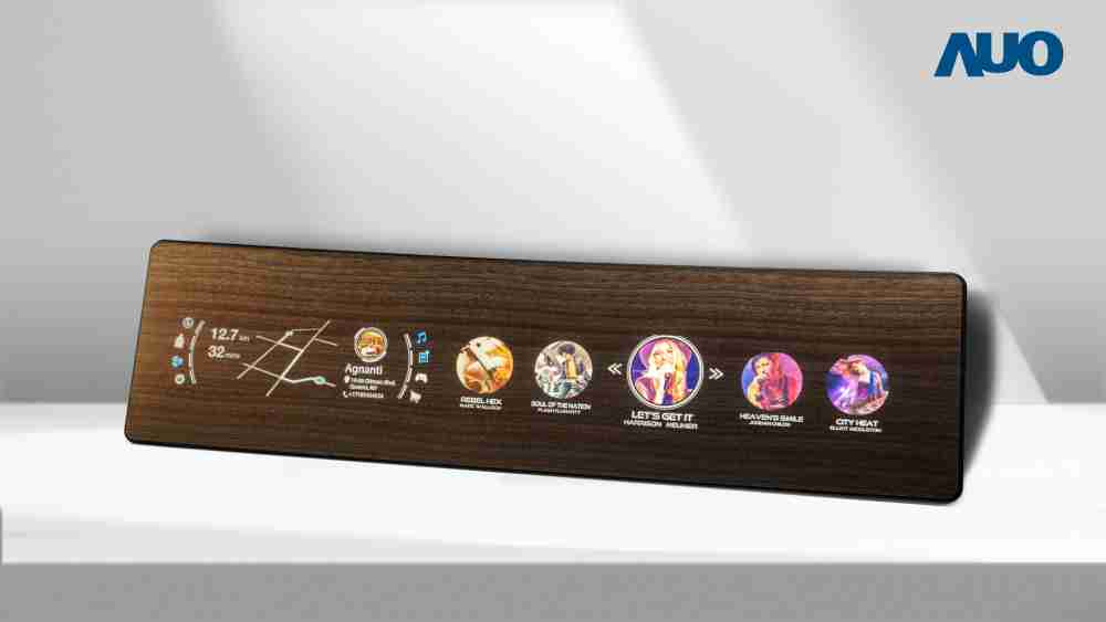 传奇国际研发全球最高穿透度达80%的AmLED木纹显示器，，，可于使用时呈现高亮度、、清晰可见的信息，，，，并在不使用时回归为单纯的饰板，，，，节能兼具美观